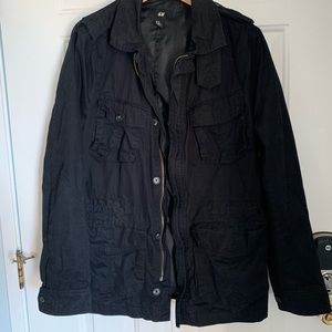 h and m utility jacket